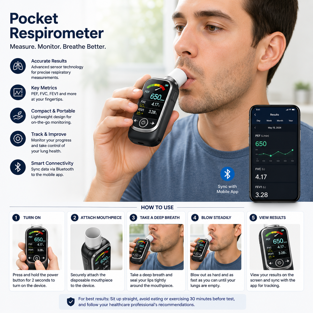 Nop Velmora HealthCare Theme. Pocket Respirometer