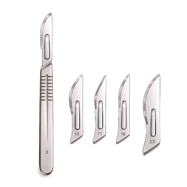 Picture of Scalpel Handle & Blades
