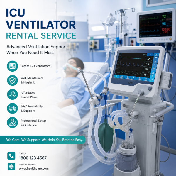 Picture of ICU Ventilator Rental